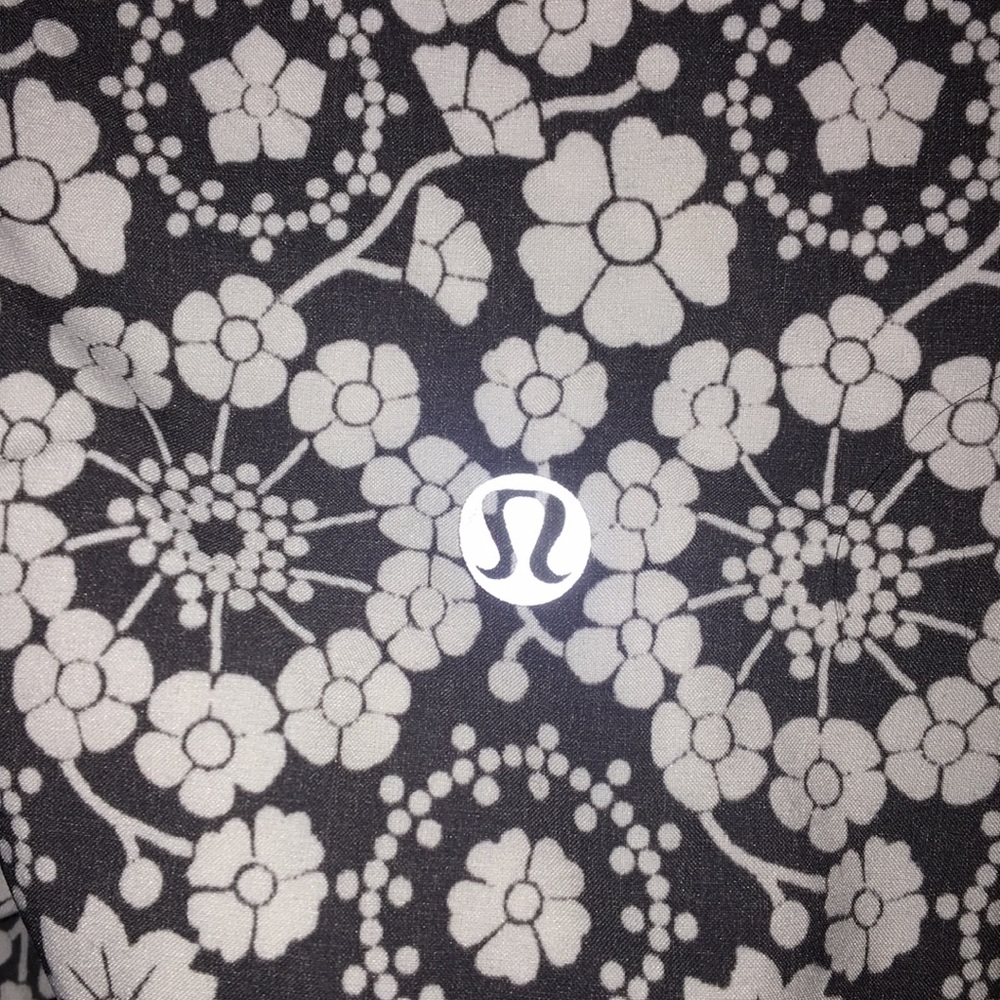 lulu lemon floral joggers
